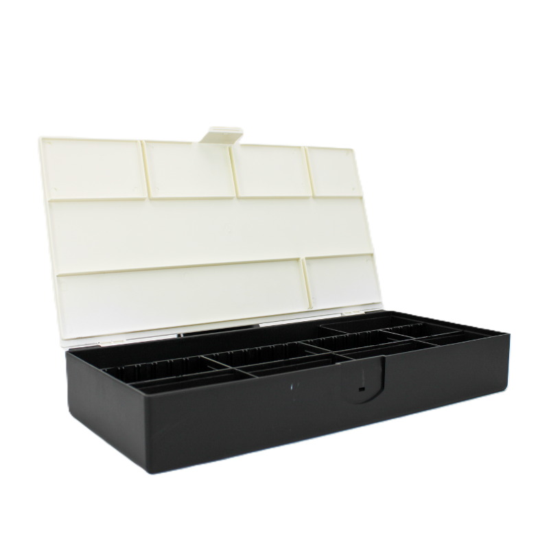 ZZ COSMETICS COLLECTING BOX WHT/BLK